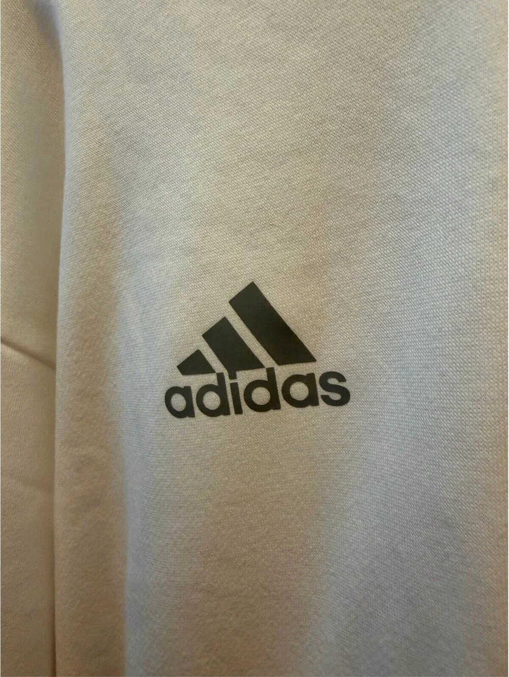 Adidas USF South Florida Bulls Men's White Full Zip Hoodie Sweatshirt 2XL comfy